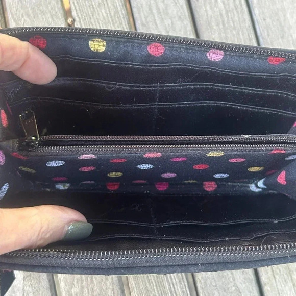 Vera Bradley Havana Rose Vivian Westwood Hobo Bag and Wallet Set Retired - Picture 3 of 7